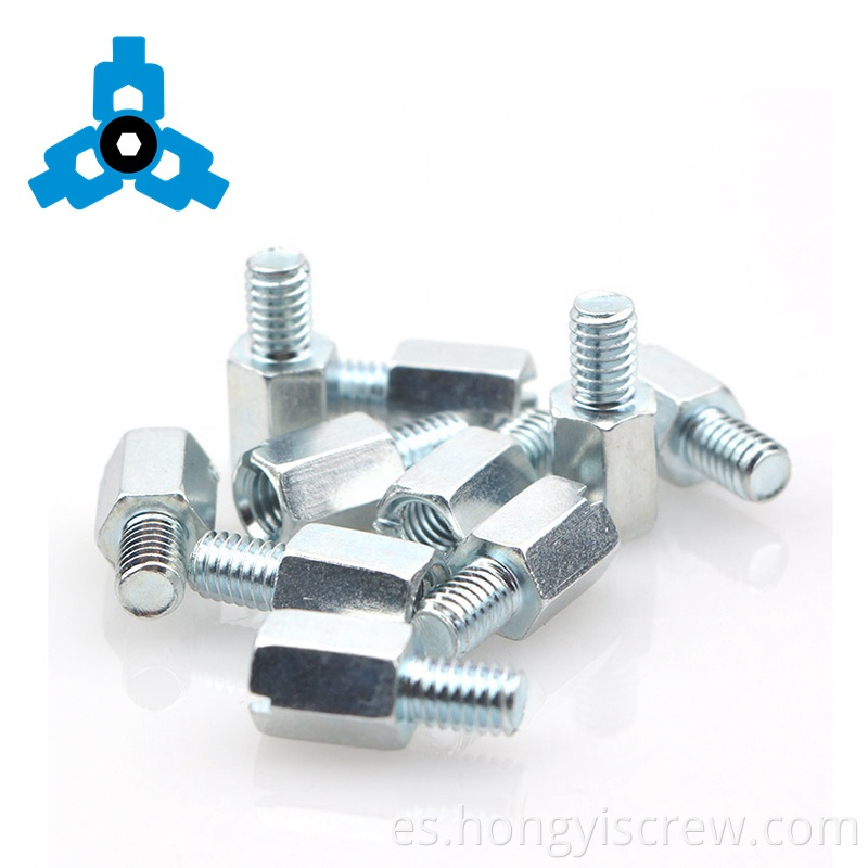 Acero al carbono macho femenino standoff separador stock de stock OEM